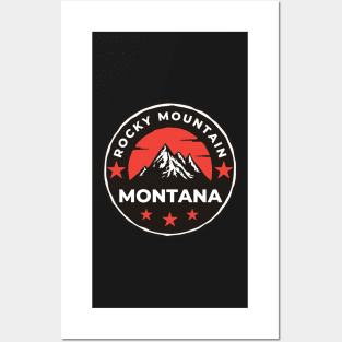 Rocky Mountain Montana - Travel Posters and Art